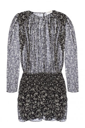 Printed silk dress, zdjęcie 1 Printed silk dress od Saint Laurent